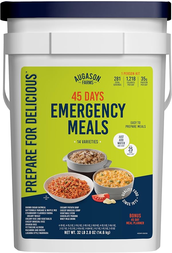 Augason Farms 30-Day Food Bucket