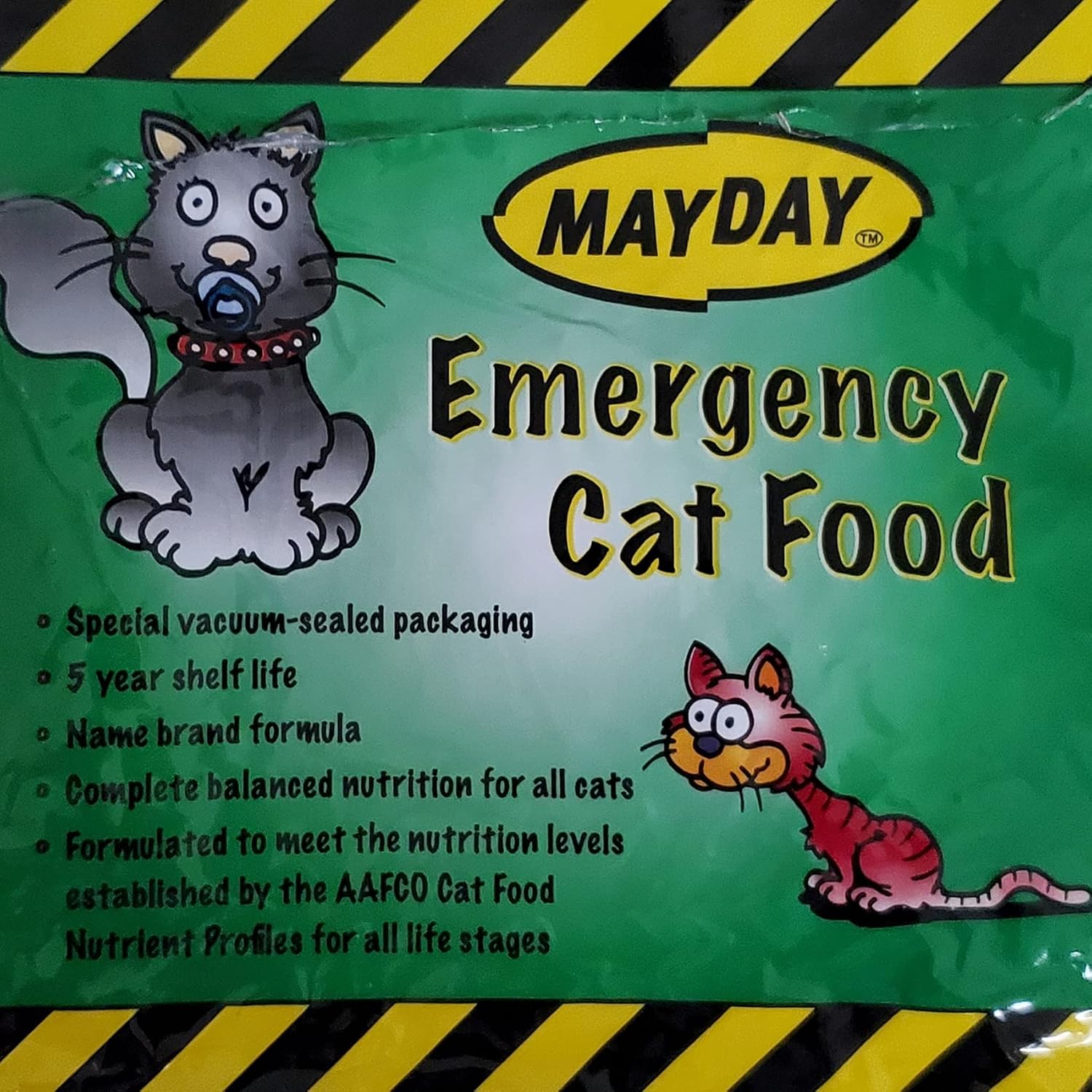 Emergency Cat Food Ration