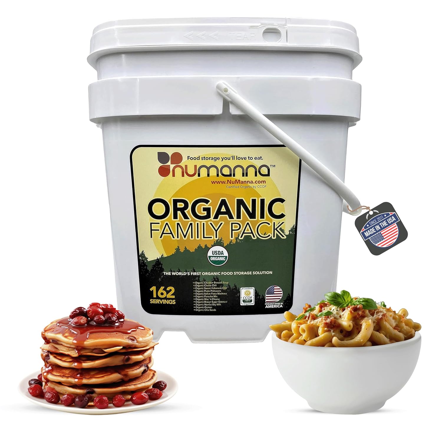 NuManna Organic Family Pack